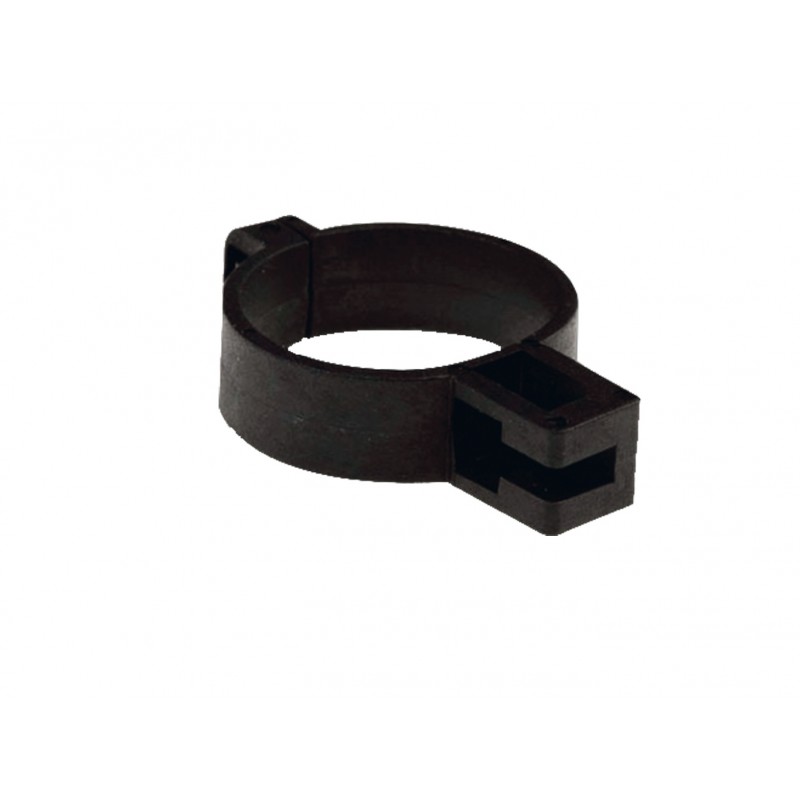 Cintre plastique antivol avec anneau plastique noir
